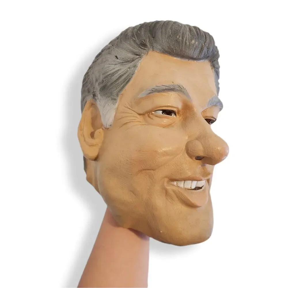 Bill Clinton Halloween Mask President Costume Latex Cesar 1992